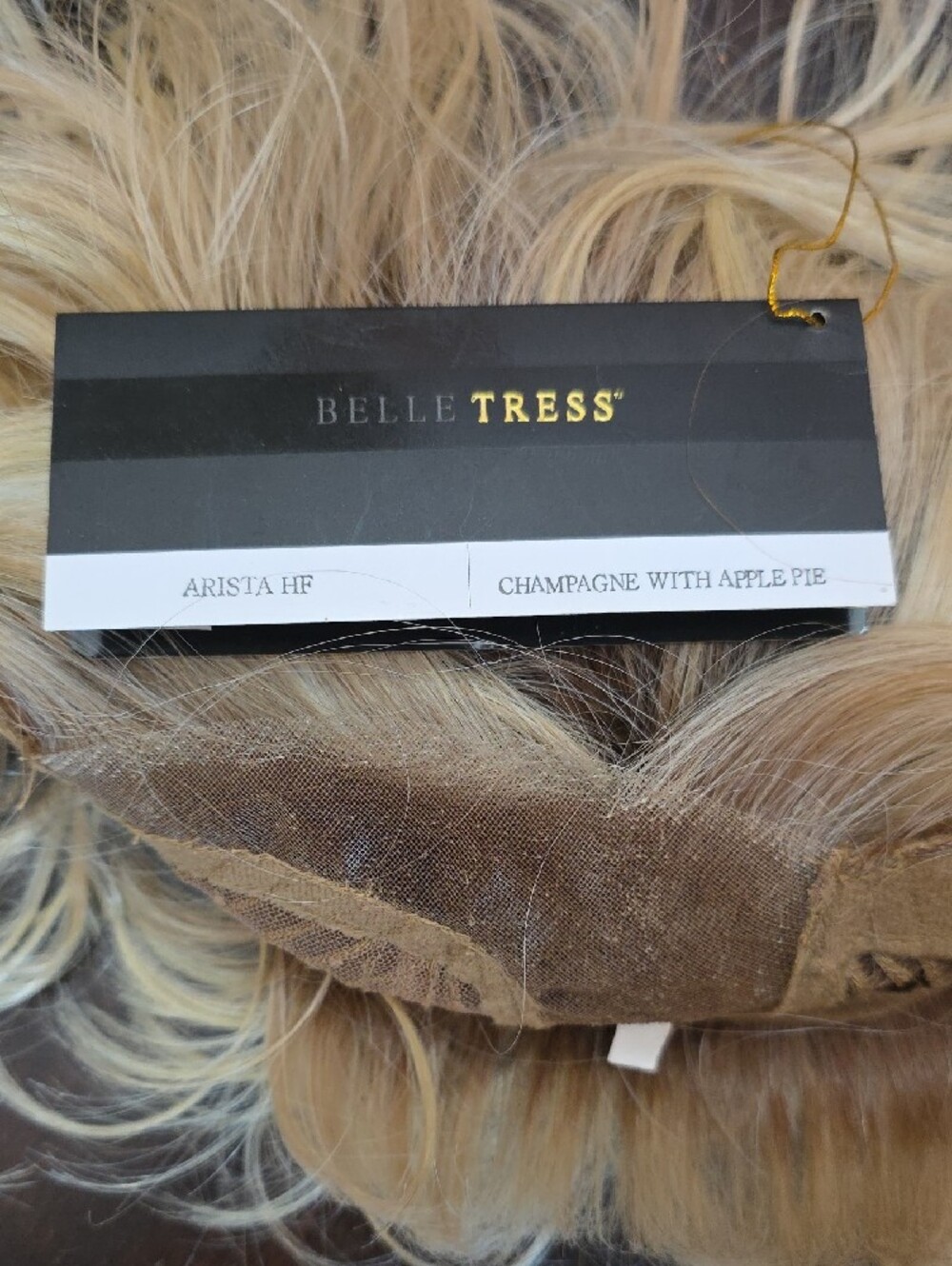 Belle Tress Arista In Champagne Wirh Apple Pie NWT!!! - Picture 6 of 6